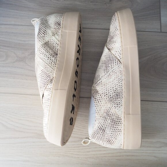 New AEROSOLES Brighton Sz 12 Casual Sneakers Loafers Snakeskin Flat Slip-on NWT - Picture 13 of 14